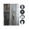 Masterlock Aluminium 40mm 4 Digit Combination Padlock