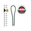 Masterlock 8016E Hardened Steel Chain 1m x 8mm