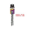 Masterlock 8016E Hardened Steel Chain 1m x 8mm