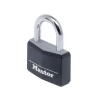 Masterlock Aluminium Black Vinyl Cover 40mm Padlock 4 Pin