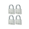 Masterlock Aluminium 40mm Padlock 4 Pin - Keyed Alike x 4