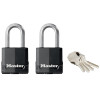Masterlock Excell Weather Tough 45mm Padlock 4 Pin - Keyed Alike x 2