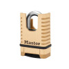 Master Lock Excell⢠Closed Shackle Brass Combination 58mm Padlock