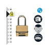 Masterlock Excell 4 Digit Combination 50mm Padlock - 38mm Shackle