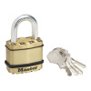 Masterlock Excell Brass Finish 45mm Padlock 4 Pin