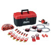 Masterlock Lockout Toolbox 23 Piece Kit - Valve & Electrical