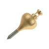 Monument 249D Brass Plumb Bob 128g (4.1/2oz) Size 2