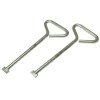 Monument MLK24 Manhole Cover Lift Keys Pack of 2 - 24in