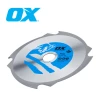 OX Fibre Cement Cutting Blade - 4 Teeth - 216/30mm