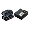 Panasonic EY75A8PN2G 1/2in Impact Wrench & Systainer Case 18V 2 x 3.0Ah Li-ion