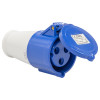 32A, 230V, 2P+E, Blue, Socket