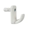 Plasplugs HW 124 Single Hollow Door Hook (1) White