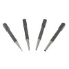 Priory 66SN4 Set of 4 Nail Punches in Wallet