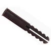 Rawlplug Brown Plastic Plugs Screw Size No.10-14 (10 x Card of 100)