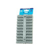 Rawlplug Grey Uno Plugs 10mm x 36mm Card of 80
