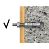 Rawlplug Rawlbolt® Projecting Bolt M8/25P (Bag 5)