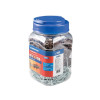 Rawlplug Brown UNOÂ® Plugs & Screws in Jar (450 Plugs + 450 Screws)