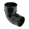 68mm 92.5&Acirc;&ordm; DOWNPIPE BEND Black