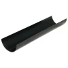 75mm Half Round Gutter x 2m Black