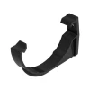75mm Half Round Fascia Bracket Black