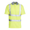 Hi-Vis Yellow Polo Shirt - XL