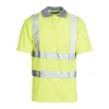 Hi-Vis Yellow Polo Shirt - Large