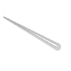 Round Rod Anodised Aluminium 6mm x 1m Silver
