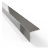 Aluminium Angle 15mm x 15mm Chrome Finish x 1m