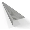 Step Edging Profile 41mm x 23mm Aluminium Silver x 1m