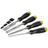 Roughneck Professional Bevel Edge Chisel Set of 4