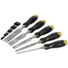 Roughneck Professional Bevel Edge Chisel 5 Piece Set 6mm, 13mm, 19mm, 25mm & 32mm