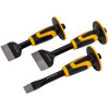 Roughneck Chisel & Bolster Set, 3 Piece