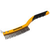 Roughneck Stainless Steel Wire Brush Soft Grip 350mm (14in)