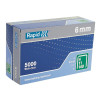Rapid 140/6 6mm Galvanised Staples Box of 5000