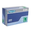 Rapid 140/8 8mm Galvanised Staples Box 5000