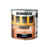 Ronseal 10 Year Woodstain Ebony 2.5 Litre