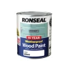 Ronseal 10 Year Weatherproof Wood Paint White Gloss 750ml