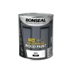 Ronseal 10 Year Weatherproof Wood Paint White Gloss 750ml