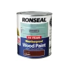 Ronseal 10 Year Weatherproof Wood Paint Dark Oak Gloss 750ml