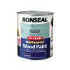 Ronseal 10 Year Weatherproof Wood Paint Royal Blue Gloss 750ml