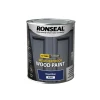Ronseal 10 Year Weatherproof Wood Paint Royal Blue Gloss 750ml