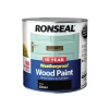 Ronseal 10 Year Weatherproof Wood Paint Black Gloss 2.5 Litre