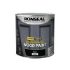 Ronseal 10 Year Weatherproof Wood Paint Black Gloss 2.5 Litre