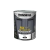 Ronseal 10 Year Weatherproof Wood Paint White Satin 750ml