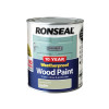 Ronseal 10 Year Weatherproof Wood Paint Spring Green Satin 750ml