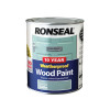 Ronseal 10 Year Weatherproof Wood Paint Duck Egg Blue Satin 750ml