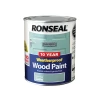 Ronseal 10 Year Weatherproof Wood Paint Duck Egg Blue Satin 750ml