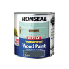 Ronseal 10 Year Weatherproof Wood Paint Grey Satin 2.5 Litre