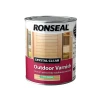 Ronseal Crystal Clear Outdoor Varnish Matt 2.5 Litre