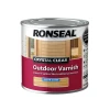 Ronseal Crystal Clear Outdoor Varnish Satin 250ml